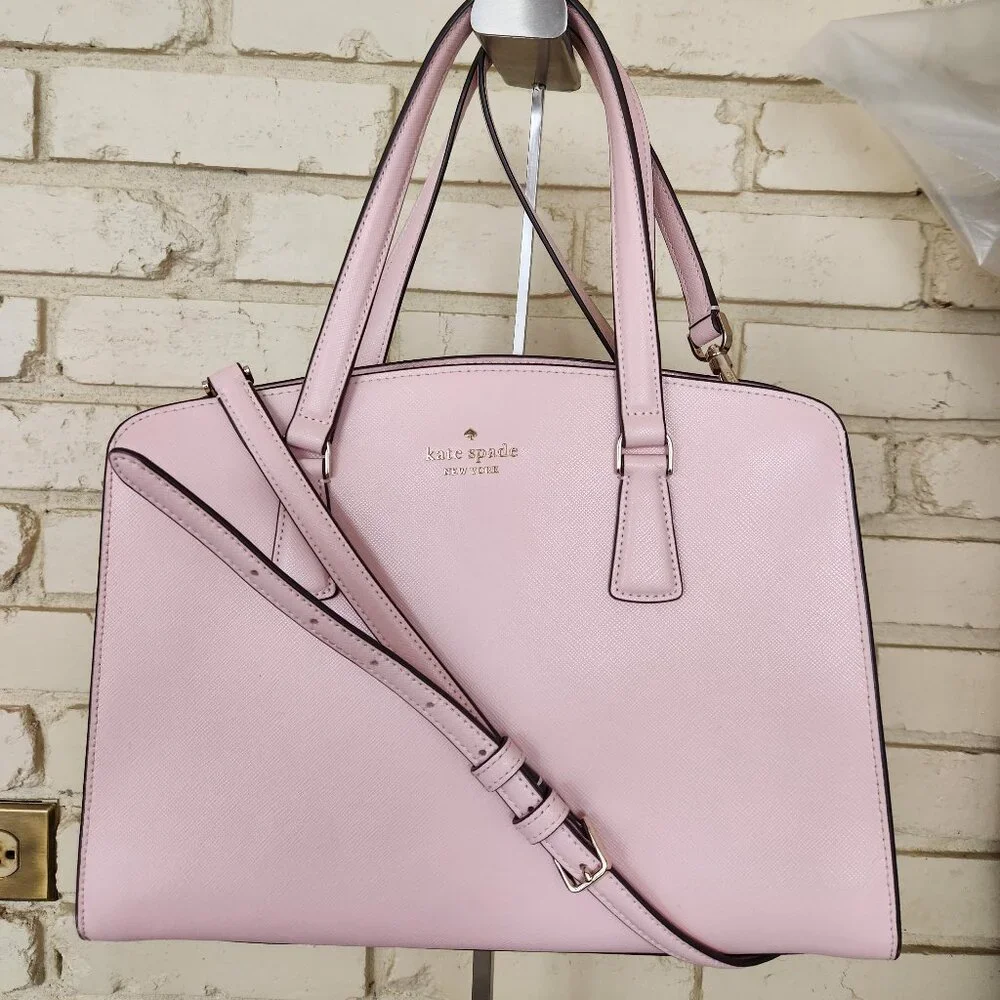 Like New Kate Spade Perry 2Way Leather Shoulder Bag Purse
